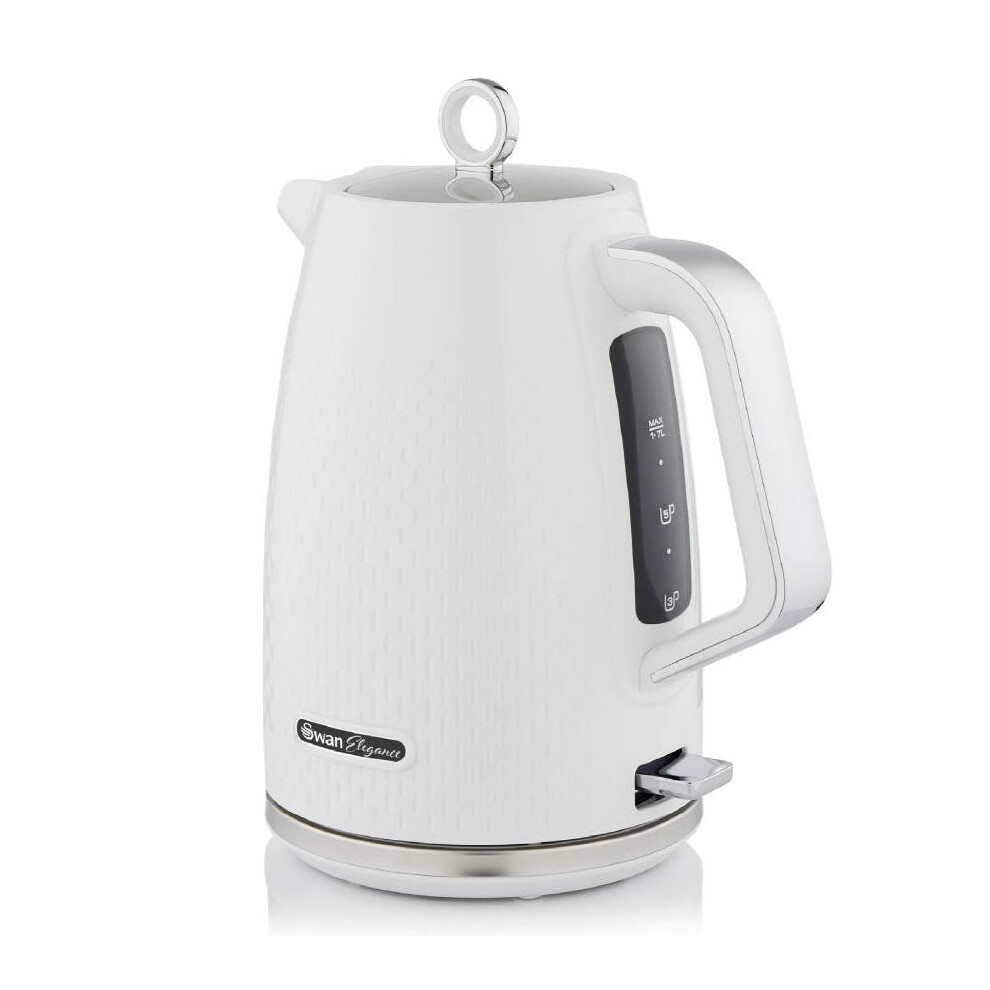 Swan Unisex White Elegance Jug Kettle - Image 6