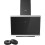 Living And Home 60CM Wall-mounted 3-Speed Angled Range Hood with Touch Screen 1