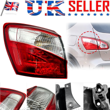 Left LED Rear Outer Tail Light Lamp For Nissan Qashqai 5&7 Seater J10