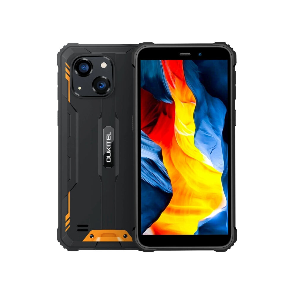 Oukitel WP32, 4GB+128GB, IP68/IP69K, 5.93 inch Android 13 Unisoc Tiger T606 Octa-core, NFC, OTG, Network: 4G(Orange)