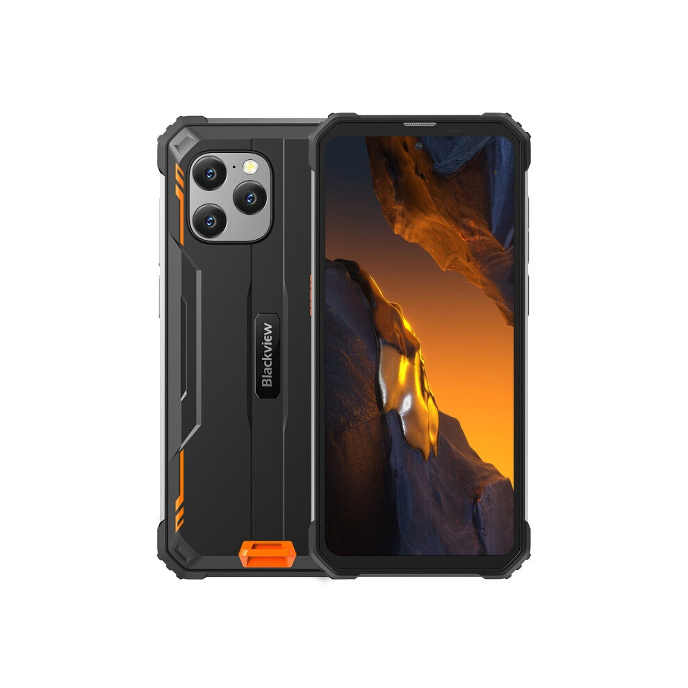 Blackview BV8900 Pro, 8GB+256GB, IP68/IP69K/MIL-STD-810H, 6.5 inch Android 13 MediaTek Helio P90 Octa Core, Network: 4G, NFC, OTG(Orange)