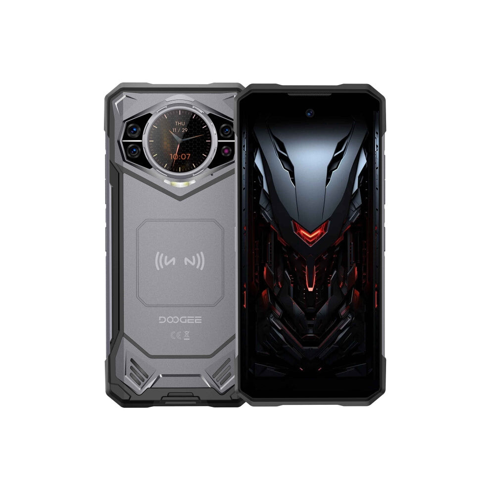 DOOGEE S200 Rugged Phone, 12GB+256GB, Side Fingerprint, 6.72 inch Android 14 Dimensity 7050 Octa Core 2.6GHz, Network: 5G, OTG, NFC (Dark Grey)-image-OPC-PFJBDF9-NEW