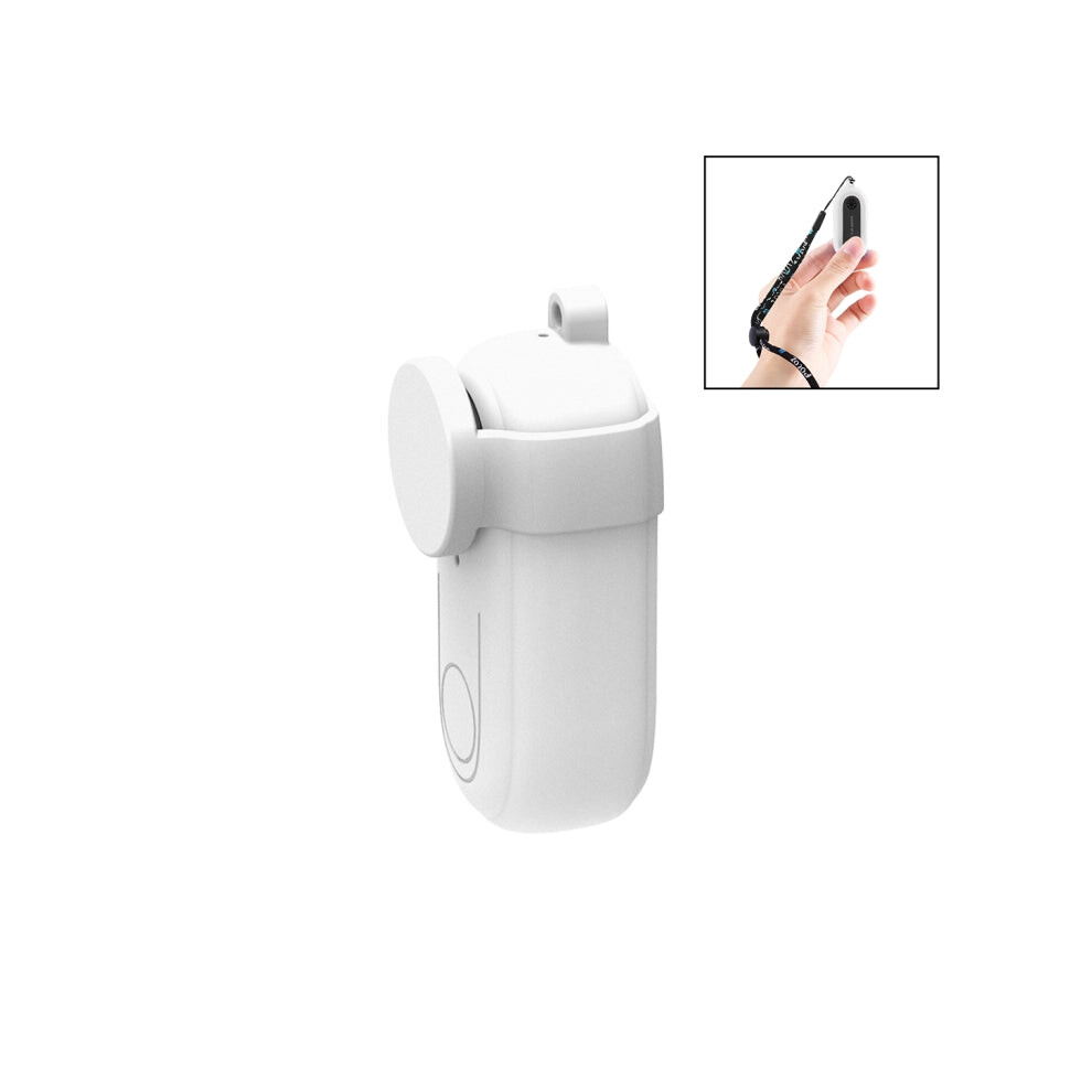 Puluz Silicone Protective Case With Lens Cover For Insta360 Go 2(White) White 740390245321