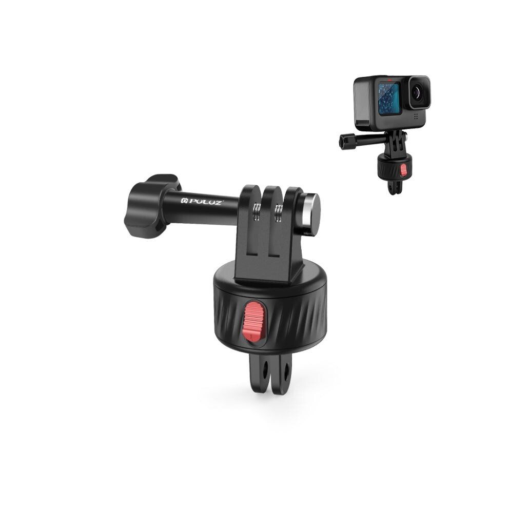 Puluz Action Camera Magnetic Base Adapter (Black) Black 740441827575