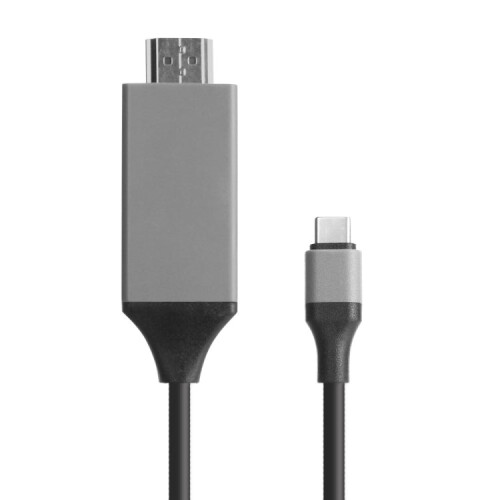 USB-C / Type-C 3.1 to HDMI Converter Adapter Cable, Length: 2m(Black) 2