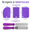 60 PCS/Set Cake Turntable Set Decorating Table Decorating Mouth Silicone Bag Baking DIY Combination 4