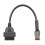 6Pin Motorcycles OBD2 Conversion Cable OBDII Diagnostic Adapter Cable for Harley Davidson 5