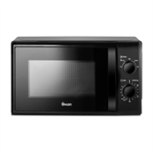 Swan Manual Microwave With 5 Power Levels 700W 20 Litres - Black