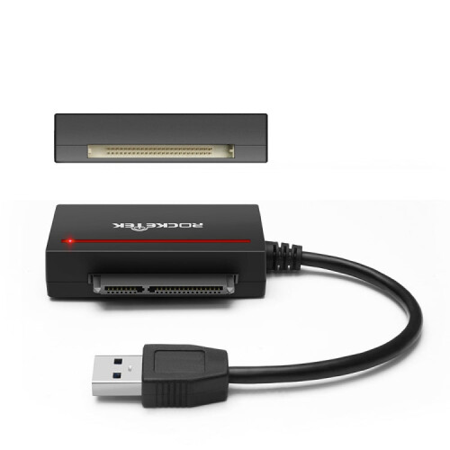 Rocketek RT-CFST USB 3.0 Memory Card Card Reader Topography SATA CF Adapter 2