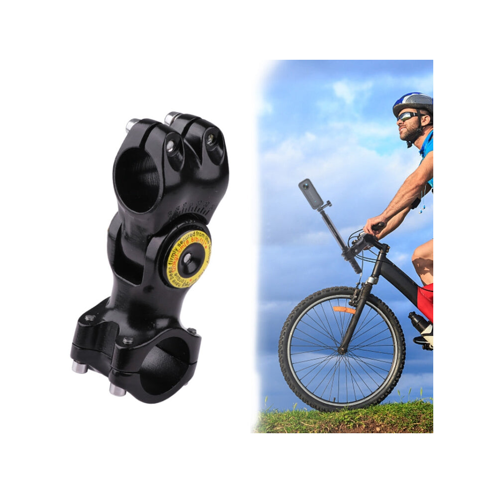 Motorcycle Bicycle Handlebar Fixture Mount Camera Bracket Adapter (Black) Black 740390262762
