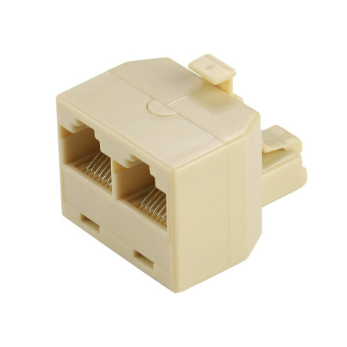 RJ45 Dual Ports LAN Ethernet Connector Network Adapter 2