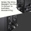 Yesido MC-10 3 USB  Type-C Ports Multi-function Universal Travel Adapter Plug(Black) 5