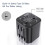 Yesido MC-09 Multi-function Universal Travel Adapter Plug(Black) 7