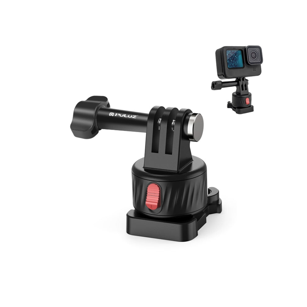 Puluz Action Camera Quick Release Magnetic Base Adapter (Black) Black 740441827490