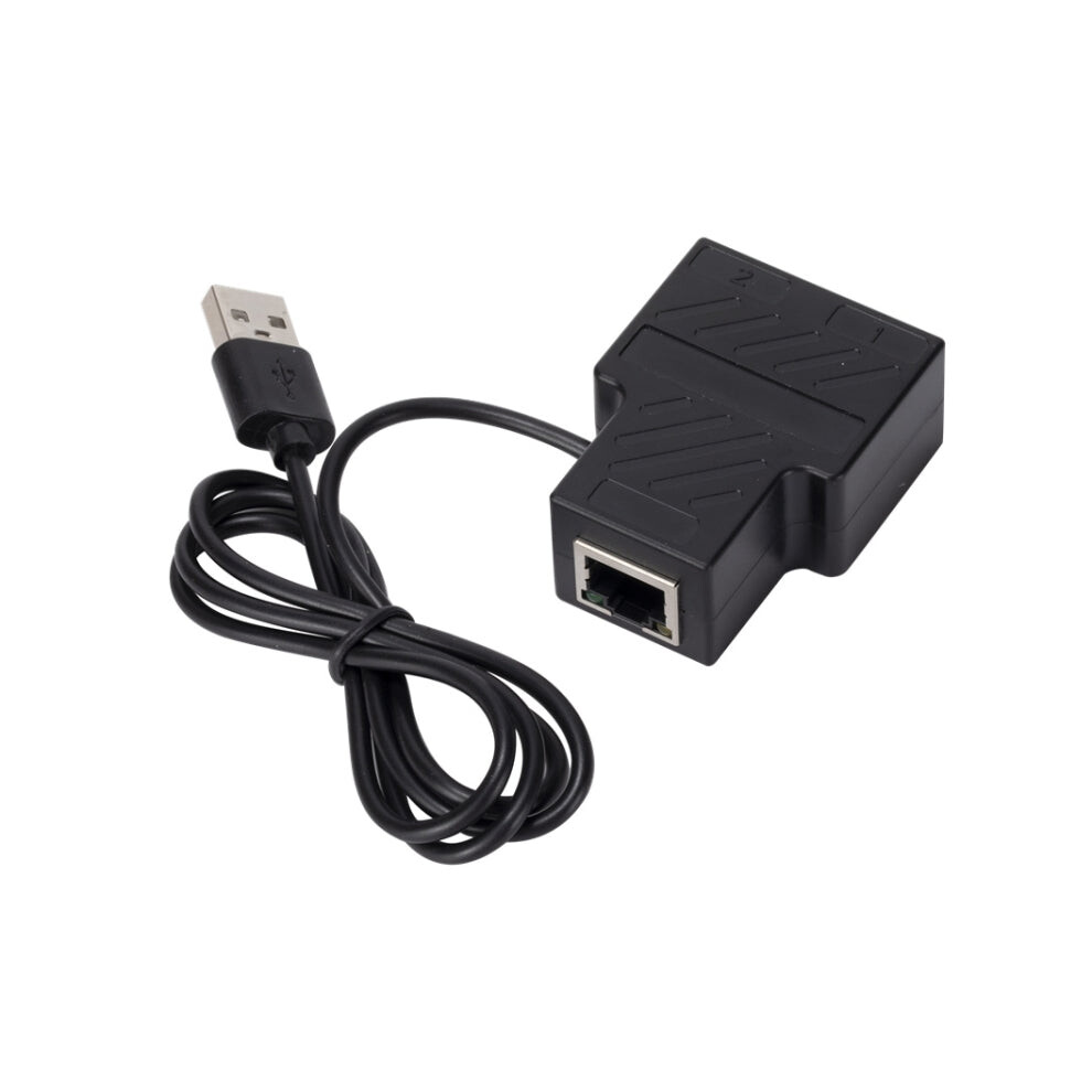 Ozhw1 Rj45 1 To 2 Splitter Adapter Network 100M Lan Ethernet Female Connector 880007637344