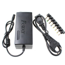 Minleaf 96W 12-24V Regulated Power Supply Adapter EU - Adjustable 12-24V, 4-5A, 8 Interchangeable Tips, 100-240V Input