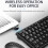USB Bluetooth Adapter 5.0PC Computer Wireless Audio Receive Transmitter, Color: Black 7