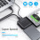 USB3.0 to SATA or IDE Hard Drive Adapter Converter With Clone Function 5