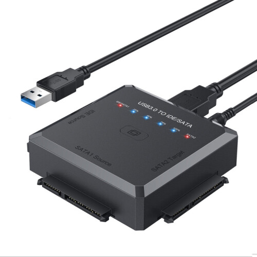 USB3.0 to SATA or IDE Hard Drive Adapter Converter With Clone Function 1