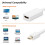 Mini DisplayPort to HDMI Female Adapter Cable(White) 4