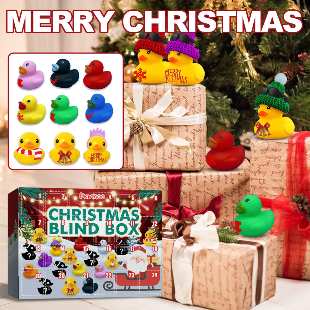 Rubber Ducks Advent Calendar Toy Advent Calendar Kids Toys Xmas Gift