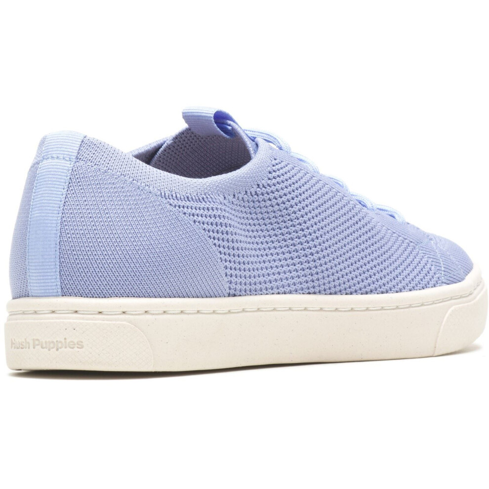 Hush Puppies (Blue, 8 (Adults')) Good Textile Women's Blue Trainers