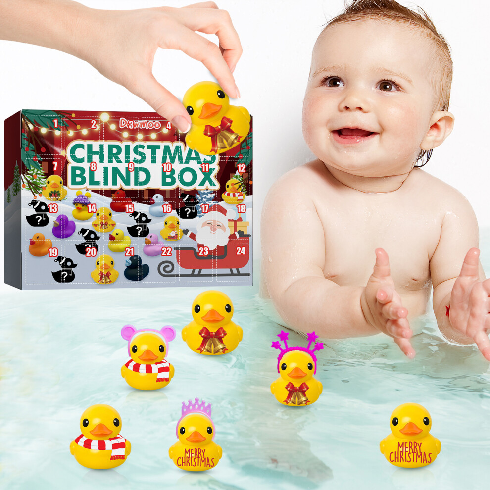 Rubber Ducks Advent Calendar Toy Advent Calendar Kids Christmas Gift