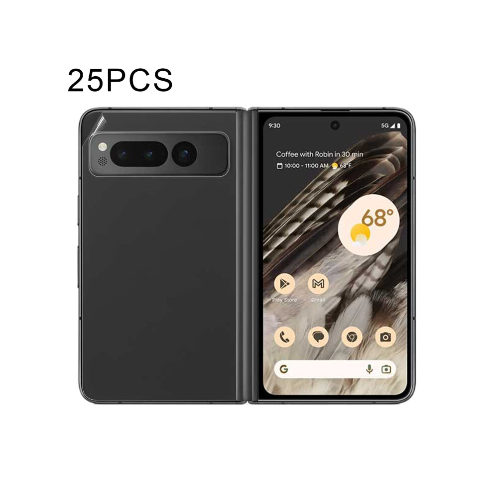 For Google Pixel Fold 25Pcs Full Screen Protector Explosion-Proof Back Screen Hydrogel Film 740441822778