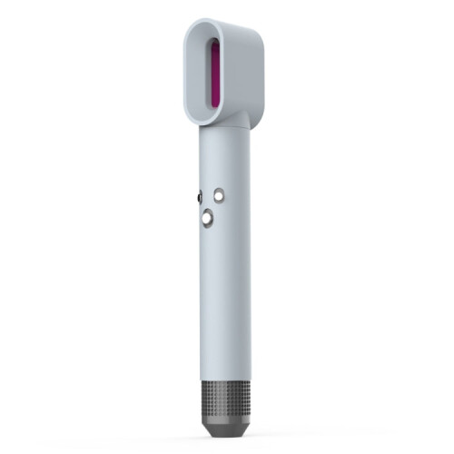 For Dyson Airwrap Hair Modeling Dryer Shockproof Silicone Case (Silver)