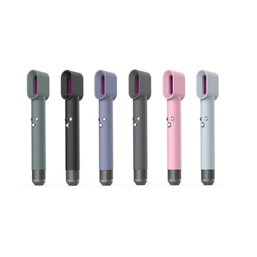 For Dyson Airwrap Hair Modeling Dryer Shockproof Silicone Case (Silver) 2