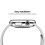 For Apple Watch Series 3 38mm Transparent PC Protective Case 8