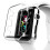 For Apple Watch Series 3 38mm Transparent PC Protective Case 1