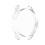 For Samung Galaxy Watch4 40mm Full Coverage TPU Electroplating Protective Case Cover(Transparent White) 3