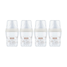 NUK Perfect Match Baby Bottles Set 4 x 150ml Anti Colic Baby Bottles