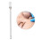 Dingln Makeup Eyebrows Tattoo Ink Mixer Stainless Steel Spoon Transparent 7