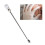 Dingln Makeup Eyebrows Tattoo Ink Mixer Stainless Steel Spoon Transparent 8