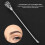 Dingln Makeup Eyebrows Tattoo Ink Mixer Stainless Steel Spoon Transparent 1