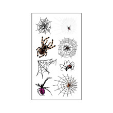 (onesize, D) Horror tri-colour stickers for tattoos tattoo transfer paper glow-in-the-dark ink