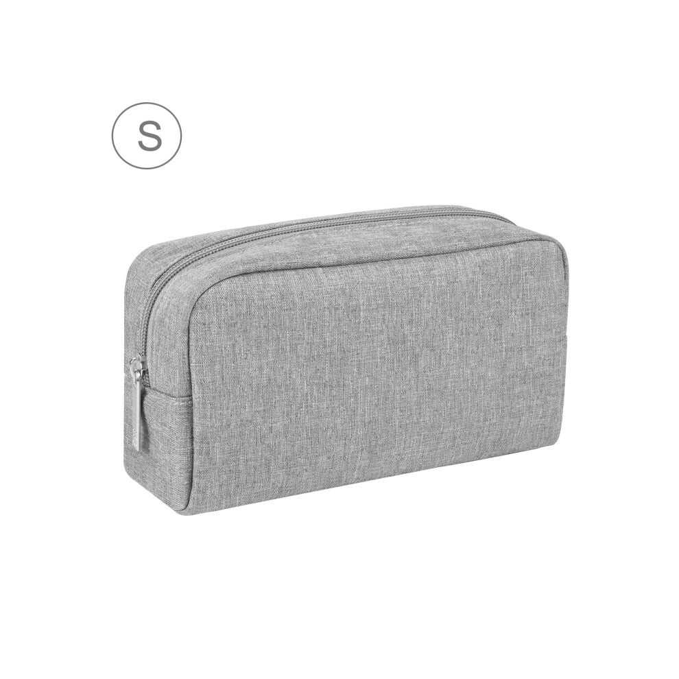 Haweel Electronic Organizer Storage Bag For Charger, Power Bank, Cables, Mouse, Earphones, Size: S(Grey) Grey