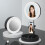 G6 Multi-function Live Broadcast All-in-one Ring Beauty Fill Light Mobile Phone Holder (Black) 2