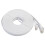 20m CAT6 Ultra-thin Flat Ethernet Network LAN Cable, Patch Lead RJ45 (White) 3