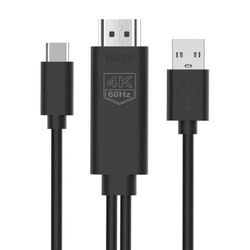 UC502 USB-C / Type-C 4K 60Hz HDTV Plastic Cable 1