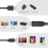 UC502 USB-C / Type-C 4K 60Hz HDTV Plastic Cable 5