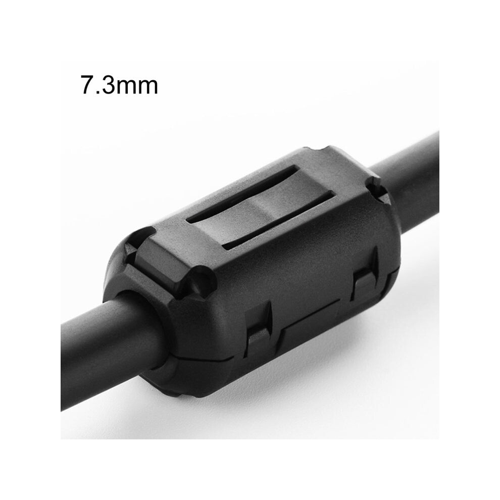 UGREEN Detachable Snap Type Filter Anti-interference Magnetic Ring for Round Audio Video Cable, Diameter: 7.3mm-image-OPC-PFJBM8F-NEW