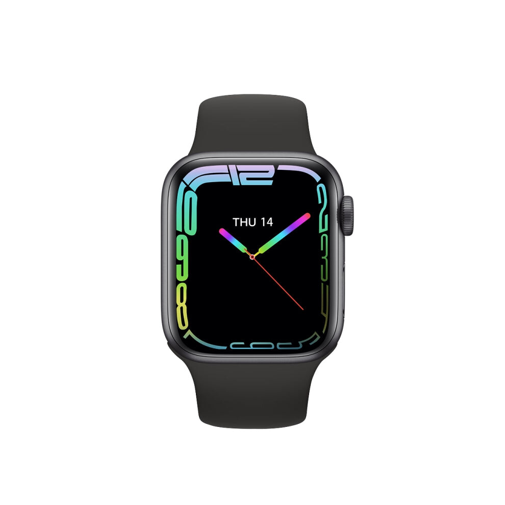 Watch 8 Max 1.85 Inch Wireless Charging Bluetooth Call Nfc Smartwatch(Black) Black 740390249497