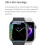 Watch 8 Max 1.85 inch Wireless Charging Bluetooth Call NFC Smartwatch(Black) 6