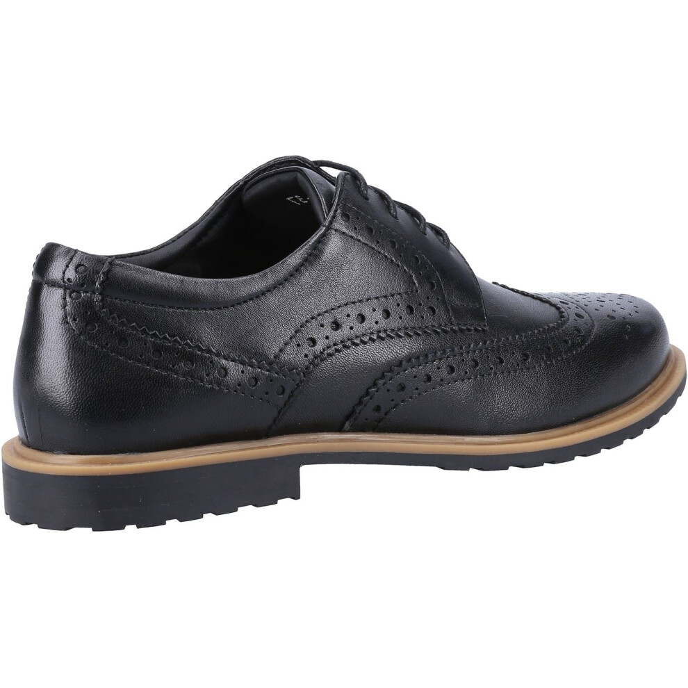Hush Puppies (, 4 (Adults')) Verity Leather Women's Brogues Shoes Black