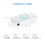Doosl DSER102 Mini Car Bluetooth Wireless Music Receiver with 3.5mm Stereo Input Jack(White) 7