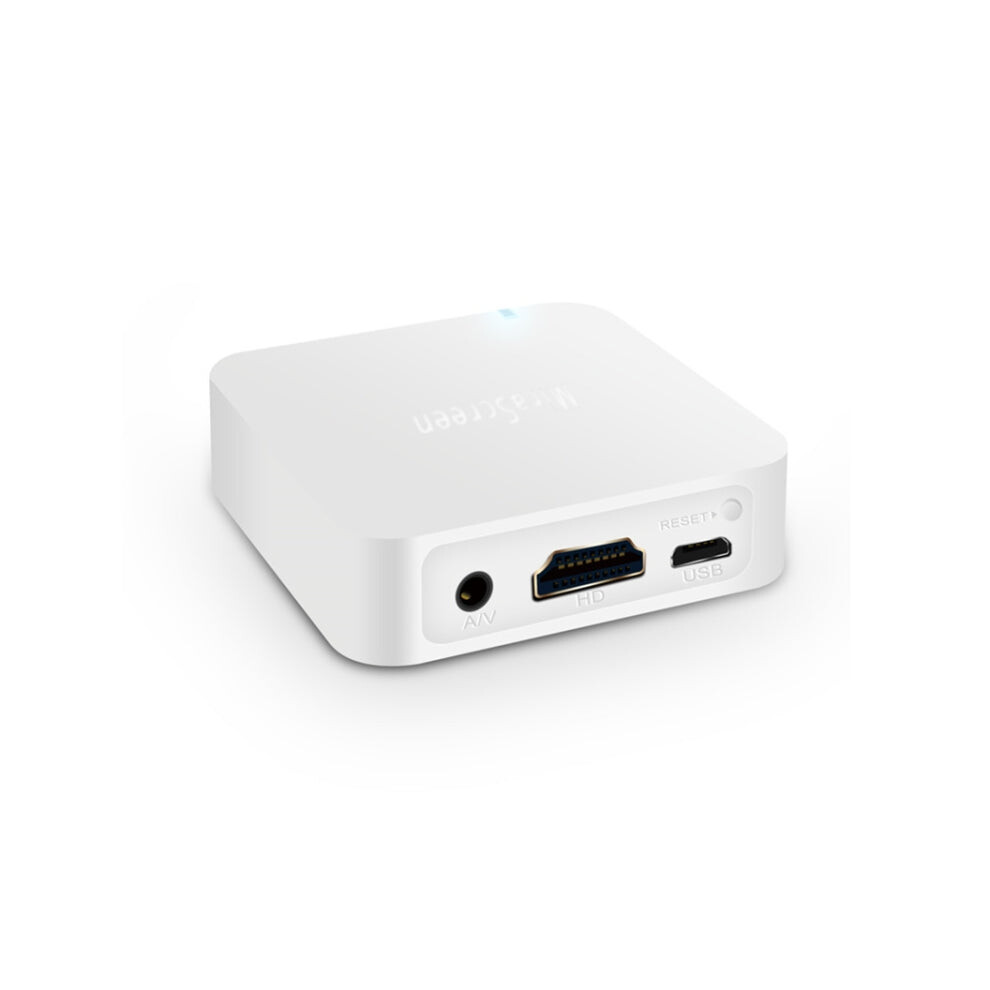 Mirascreen Car Multimedia Display Device Dongle Audio Video Miracast Wifi Mirror Box, Support Android And Ios, Av And Hdtv Ports 740441826431