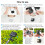 TELESIN Magnetic Action Camera Quick Release Bracket Mount,Spec: Extended Suit 7